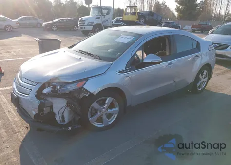 2014 Chevrolet Volt из США, поврежденный, VIN 1G1RE6E47EU155239